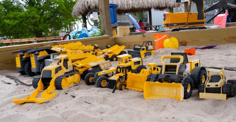 Kids Playground and Sandbox